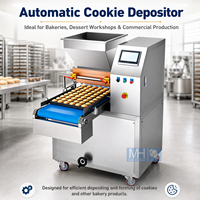 Déposant automatique de biscuits faisant la machine de haute qualité pain mou cookie commercial multifonctionnel Cupcake faisant la machine