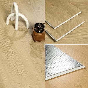 Hiện đại sang trọng Sàn Vinyl không thấm nước PVC bấm vào khóa SPC LVT ixpe mặc kháng 4mm 8mm 10mm tùy chọn cho nhà văn phòng khách sạn - Product Image 3