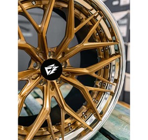 Nuovi Cerchi in Lega Premium Forgiati su Misura a Razze Multiple con Pneumatici ad Alte Prestazioni per una Maggiore Durabilità per Auto Passeggeri - Product Image 2