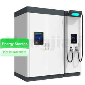 เครื่องชาร์จรถยนต์ไฟฟ้าแบบเร็ว DC พลังงานแสงอาทิตย์ ETplus รุ่นใหม่ กำลังไฟ 20KW มาตรฐาน IP54 สำหรับใช้งานเชิงพาณิชย์ ระบบกักเก็บพลังงานแบบออฟกริด - Product Image 1