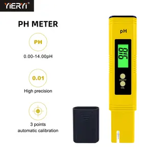 Presisi Tinggi Digital Lampu Latar LCD PH Meter/Tester Eksperimental Situs/PH Meter untuk Akuarium Air Kolam Renang anggur Urin