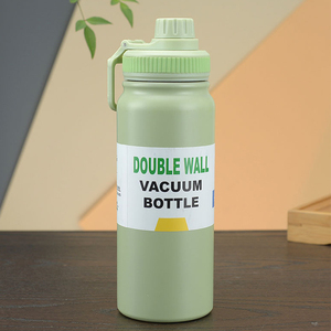 Bouteille isotherme de sport en acier inoxydable à double paroi, gobelet de voyage sous vide 800 ml avec couvercle hermétique - Product Image 3