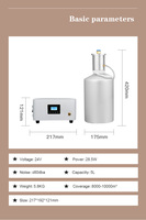 Dernière machine unique de diffuseur de parfum d'hôtel commercial Diffuseur de parfum Hvac Bouteille de 5 litres Diffuseurs électriques Parfum de luxe
