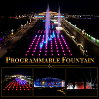 Fuente Programable para Espectáculos de Agua a Gran Escala con Música, Luz y Sombra