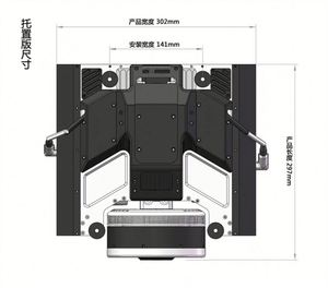 SVFFI F6000H Hybrid Aviation UAV Light Used Oil <b>Gasoline</b>-Electric Aerial Range Extender Generator Aluminum Plant Survey - Product Image 6