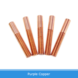 EDM điện cực đồng đỏ tím Đồng chủ đề điện cực G1/4 G1/8 PT1/4 1/8 3/8 1/16 UNC 4 #-10 # M0.8-M24 - Product Image 3