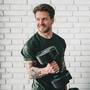 Ensemble d'<span class=keywords><strong>haltères</strong></span> réglables en acier VIGFIT 24/32/36/40KG pour la maison, <span class=keywords><strong>haltères</strong></span> réglables avec poignée de remplacement - Product Image 3