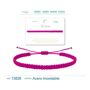 Braccialetto Cotigo con Filo del Destino Colore Rosa Chiaro Modello 15020 Design Elegante con Filo Sottile - Product Image 1