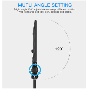 Pixel P50 <span class=keywords><strong>Led</strong></span> Video Lichtpaneel: Instelbaar Van 3000K-5800K, Geschikt Voor Live Streaming, Fotostudio En Fotografie