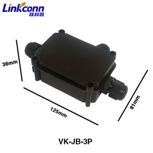 กล่องเชื่อมต่อกันน้ำกลางแจ้งแบบสามทาง IP66 ป้องกันฝุ่นและน้ำได้ 3 ขั้ว รองรับแรงดันไฟฟ้า 450V 24A รุ่น VK-JB-3P - Product Image 5