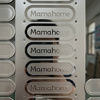 Cartes de visite, étiquettes et plaques signalétiques haut de gamme en aluminium anodisé gravé, directement de l'usine, pour l'image de marque des entreprises industrielles