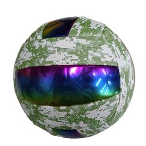 Ballon de volley-ball en cuir PU taille 5, cousu à la machine, pour sports en extérieur et en intérieur, logo personnalisé, 2026 - Product Image 1