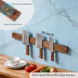 Portacuchillos Magnético de Pared para Cocina, 16 Pulgadas, con Fuerte Imán - Product Image 5