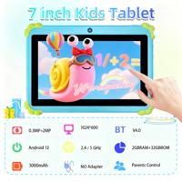 Tablet anak-anak Android 7 inci Super murah, Tablet MTK Quad Core dengan RAM 2GB + ROM 32GB WiFi 5G, produk baru