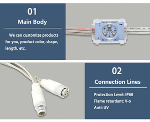 Luces de pista de Navidad permanentes impermeables para exteriores de fácil instalación IP68 Pixel Led Point Light Aleros Iluminación - Product Image 2