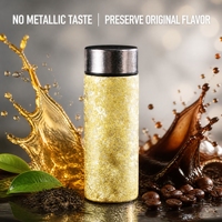 Titanium Thermosfles 210ml 24 Uur Thermische Isolatie Lekvrij Ecologisch BPA Vrij Luxe Bedrijfsgeschenk Dubbelwandige Beker