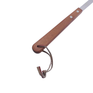 Outils de barbecue <span class=keywords><strong>ustensiles</strong></span> de cuisine en acier inoxydable fourchette à barbecue et pelle avec manche en bois - Product Image 6