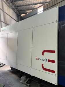 Machine de moulage par injection géante d'occasion Haitian 1400T, équipement de moulage plastique de grande taille, performances fiables pour les pièces automobiles et les appareils électroménagers - Product Image 4