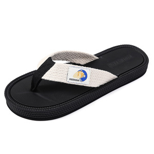 CASHBEBEAR Men's <b>Flip</b> <b>Flops</b> <b>Soft</b> Sole Non Slip Webbing Straps Summer Sandals Adult Size 40-45 - Product Image 5