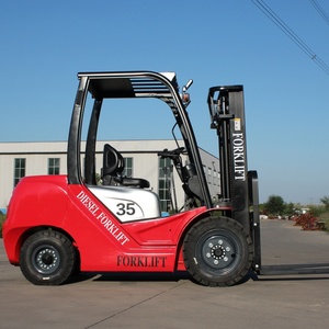 Forklift Kontainer Bertenaga Diesel Otomatis 3000kg/3ton Teknologi TCM Hidrolik dengan Penggerak Elektronik Buatan China - Product Image 2