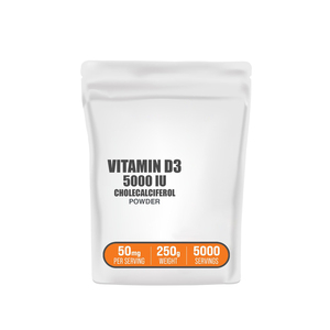 Vitamina <span class=keywords><strong>D3</strong></span> in polvere per 500000 1000000 2000 Iu puro vegano alla rinfusa per uso alimentare 99% estratto micronizzato vitamina <span class=keywords><strong>D3</strong></span> in polvere - Product Image 1