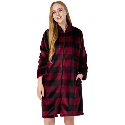 ลายสก็อตสีแดงและสีดำ