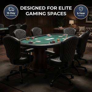Silla <span class=keywords><strong>de</strong></span> <span class=keywords><strong>Bar</strong></span> para Máquinas <span class=keywords><strong>de</strong></span> Juego <span class=keywords><strong>de</strong></span> Casino con Ruedas, Reposabrazos, Estructura Resistente <span class=keywords><strong>de</strong></span> Calibre 16, Giratoria 360°, Ruedas Silenciosas, Garantía <span class=keywords><strong>de</strong></span> 5 Años, Entrega en 15 Días - Product Image 2