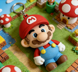 Llavero con Modelo de Personaje Impreso en 3D Personalizado <span class=keywords><strong>OEM</strong></span> |   Llavero con Figura de Personaje Miniatura |   Regalo Promocional PLA PETG FDM al por Mayor - Product Image 6