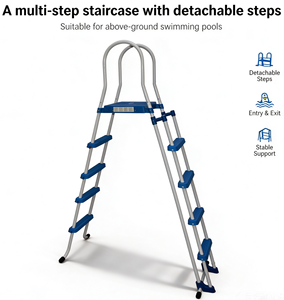 <span class=keywords><strong>Escalier</strong></span> multi-étages avec marches amovibles, adapté aux piscines <span class=keywords><strong>hors</strong></span> <span class=keywords><strong>sol</strong></span> - Product Image 1