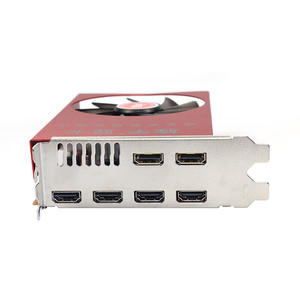 Carte graphique RX360 4 Go, 6 sorties d'affichage multi-écrans, GPU pour PC de bureau, idéale pour l'industrie des services financiers, compatible avec plusieurs écrans indépendants - Product Image 5