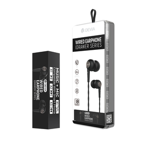 Devia new 8 in1series In ear colorful 3.5mm Noise Reduction Wired neckband headphones headset - Product Image 2