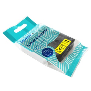 <span class=keywords><strong>Dymo</strong></span> <span class=keywords><strong>D1</strong></span> Rubans d'étiquettes thermiques multicolores auto-adhésifs à ruban noir 45013 45018 40918 pour machine à écrire 9mm 7m 12mm Stock - Product Image 5