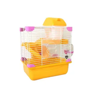 Two layers luxury hamster metal wire house hamster cage