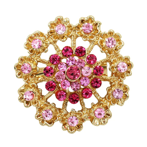 Conjunto de broches para decoração de flores com strass DIY, buquês de casamento, acessórios artesanal, kits de joalheria, 24 unidades - Product Image 6