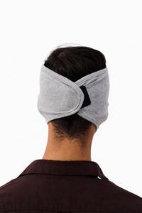Nouveau masque facial en coton côtelé, best-seller, avec ouverture pour la tête et velcro réglable - Product Image 3