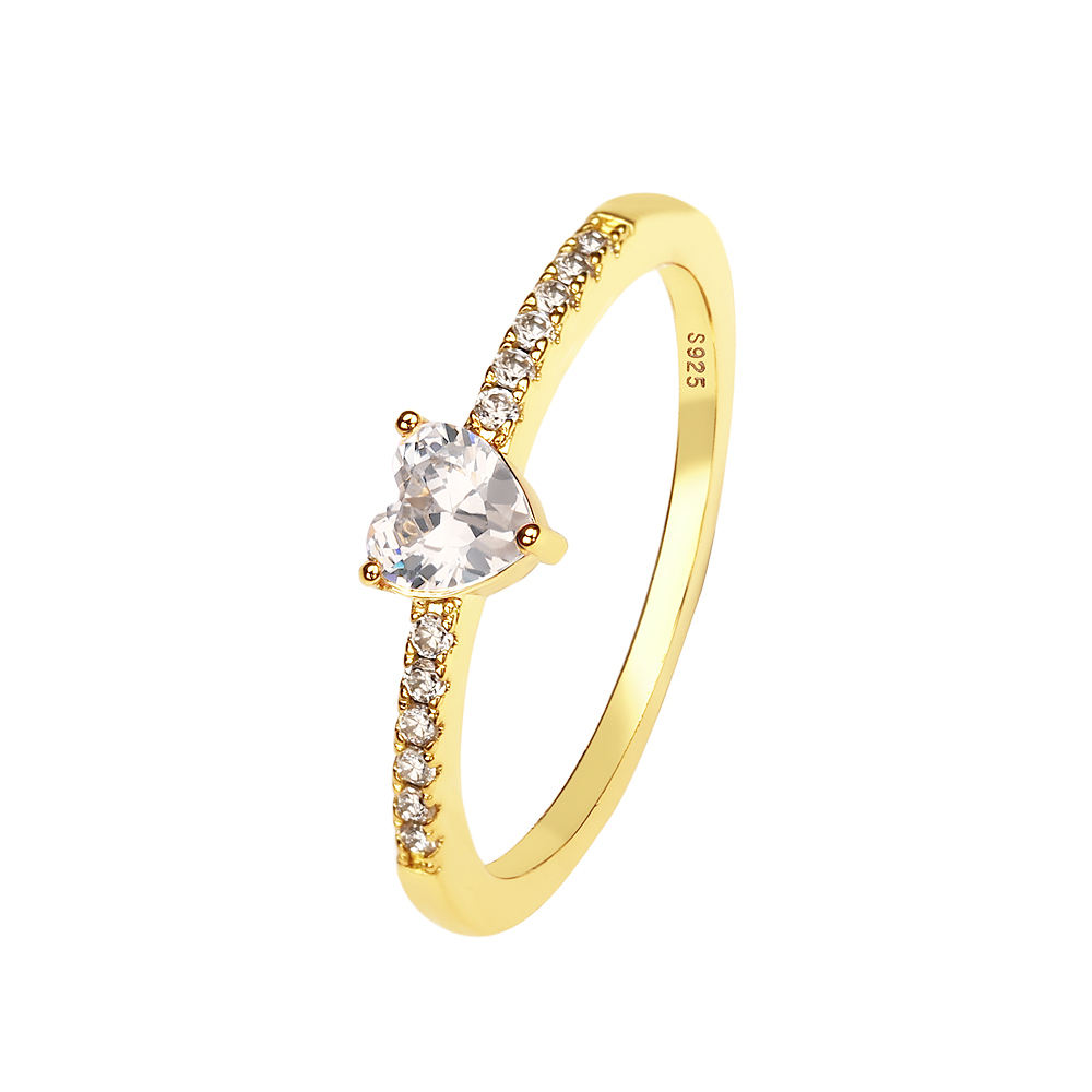 หินสีขาว ชุบทอง