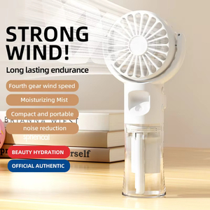 <span class=keywords><strong>Ventilador</strong></span> de Mano Recargable USB, Mini <span class=keywords><strong>Ventilador</strong></span> de Oficina con 4 Velocidades, Nano <span class=keywords><strong>Pulverizador</strong></span>, Enfriador de <span class=keywords><strong>Agua</strong></span> para Uso en Exteriores, Venta al Por Mayor de Fábrica - Product Image 3