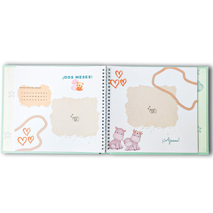 <span class=keywords><strong>Livre</strong></span> de souvenirs pour bébé avec impression colorée et couverture rigide en gros Album <span class=keywords><strong>photo</strong></span> Design personnalisé Livres pour enfants avec impression personnalisée - Product Image 3
