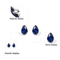 Boucles d'oreilles clous en argent 925 véritable poli avec zircon, plaqué platine, hypoallergéniques, bijoux fins pour femme, accessoire quotidien décontracté et pour le trajet.