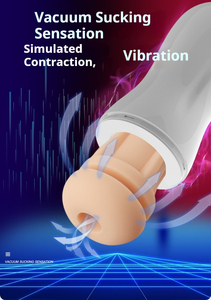 Godet de masturbation masculin automatique vibrant et aspirant en forme d'escargot, rechargeable, sûr pour la peau, durable, jouet sexuel pour hommes - Product Image 4