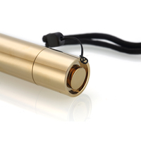 Puntero Láser Azul Recargable de Alta Gama con Cuerpo de Cobre de 450nm y Lente de Vidrio