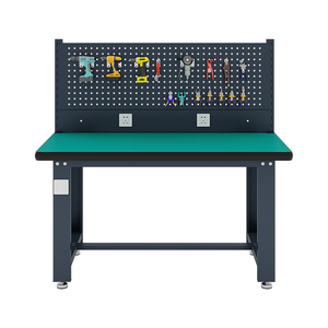 Heavy-Duty Metal Multi-Use Modern <b>Worktable</b> and Tool Storage Bench Mobile Workbench for Laboratory Workshop School Use - Product Image 6