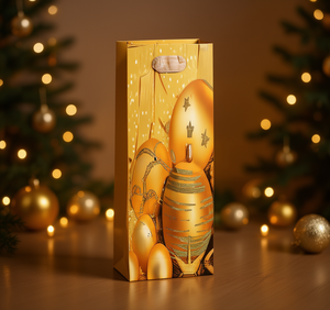 Sacchetto regalo in carta con manico, stile alla moda per confezioni regalo - Product Image 2