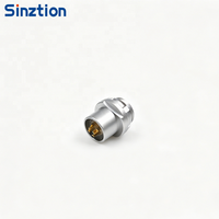 Conector de Empuje y Tracción Sinztion IP68 Serie F, Enchufe Recto con Diseño de Llave de Localización, Compatible con Fischer F103