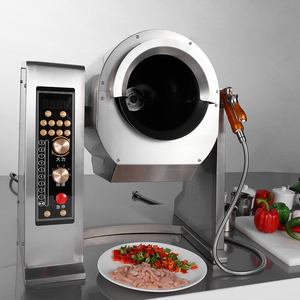 Freidora Automática Comercial Lestov de 220V y 5000W, Metálica, para 3.5KG de Alimentos, Uso en Cantinas, Modelo LT-TGS30, Máquina de Cocina Automatizada - Product Image 1