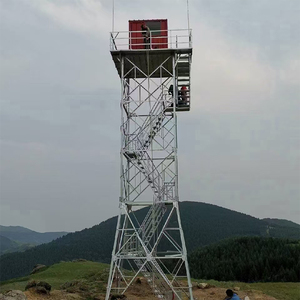 Ngoài trời chữa cháy hệ thống tháp thép cấu trúc xây dựng xây dựng kết cấu thép tháp lookout bảo vệ tháp - Product Image 6