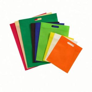 Design Custom Eco-Friendly Cotton Handle Nonwoven Tote <b>Bags</b> Bulk Wholesale Reusable Grocery Shopping <b>Bags</b> with Logo Printing - Product Image 1
