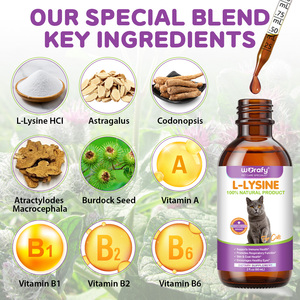 Worafy Vente en gros Gouttes <span class=keywords><strong>de</strong></span> <span class=keywords><strong>lysine</strong></span> liquide <span class=keywords><strong>pour</strong></span> <span class=keywords><strong>chat</strong></span> Suppléments <span class=keywords><strong>de</strong></span> L-<span class=keywords><strong>lysine</strong></span> <span class=keywords><strong>pour</strong></span> chats Chatons Immunitaire Respiratoire Soutien <span class=keywords><strong>de</strong></span> la santé oculaire - Product Image 4