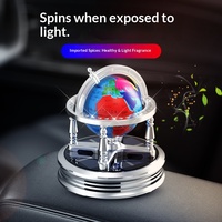 Diffuseur d'arômes pour voiture, diffuseur d'arômes solaire pour voiture, purificateur d'air solaire écologique, globe d'arômes pour voiture, parfum d'arômes pour voiture