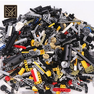 XMORK Blocs de construction en vrac, petites particules, couleurs mélangées, pièces détachées ABS MOC DIY, briques de rechange compatibles avec les briques standard, accessoires de jouets - Product Image 1